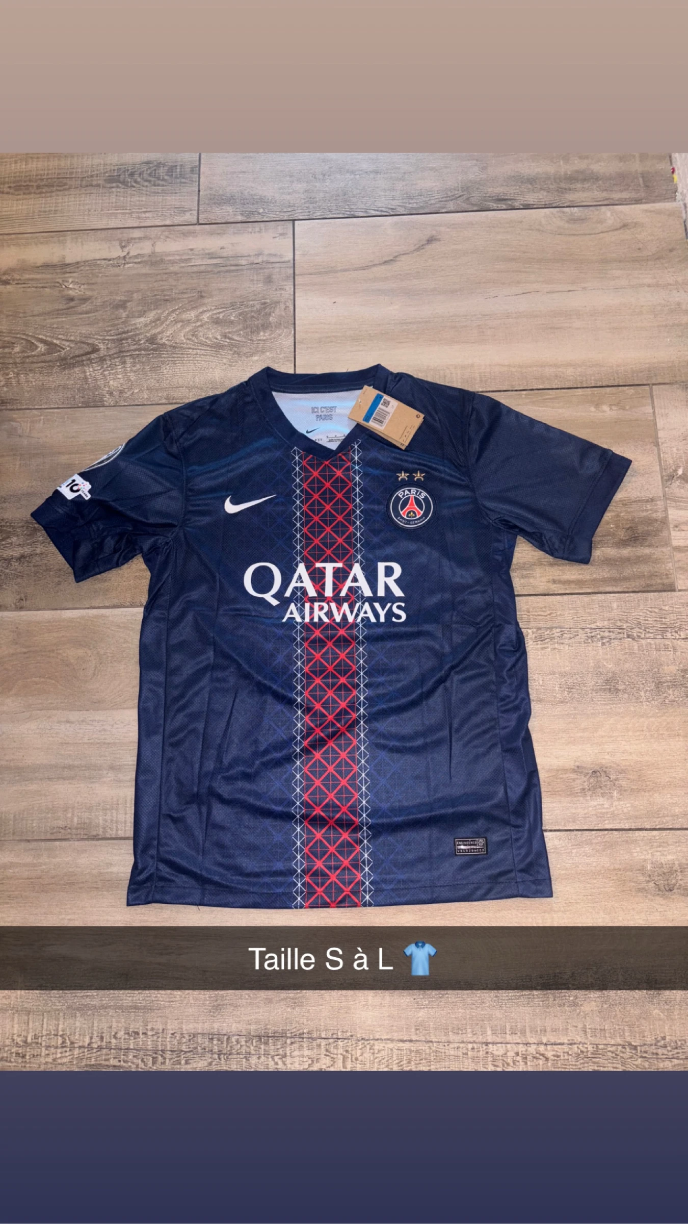 Maillot psg 2 étoile 